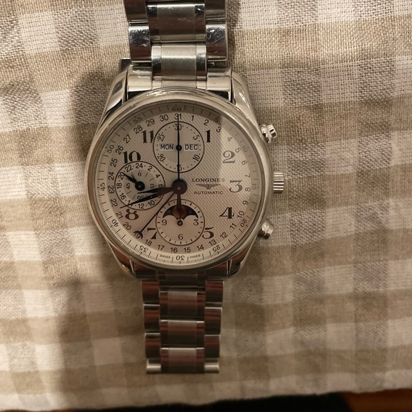 **SOLD** Longines Master Collection Moonphase Chronograph - Picture 6 of 10